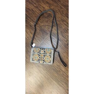 NWT American Bling Embroidered Crossbody Bag With Adjustable Strap & Mul